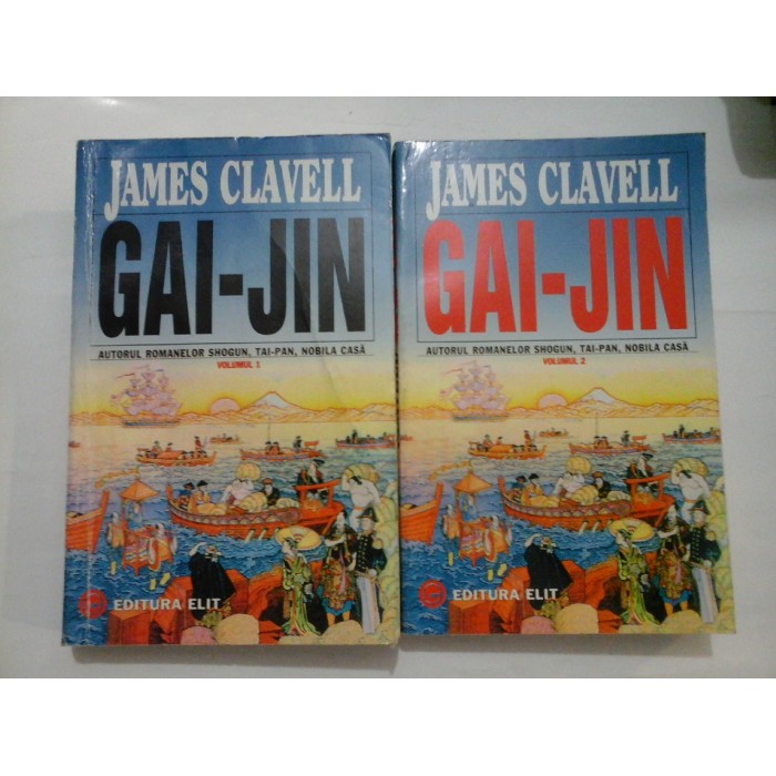     GAI-JIN  -  JAMES  CLAVELL - 2 volume